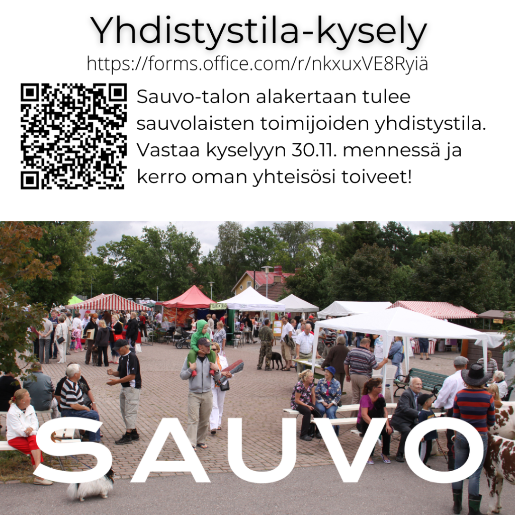 Sauvolaisten yhdistysten ja toimijoiden yhdistystila-kysely